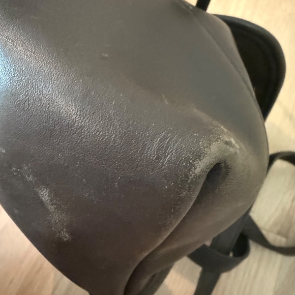 Vintage COACH 9960 Grey Daypack Leather Backpack Bag - Picture 6 of 12